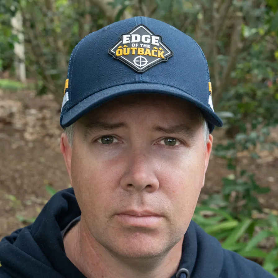 eoto image Navy Hunting Trucker Cap | EDGE of the OUTBACK - Image 5
