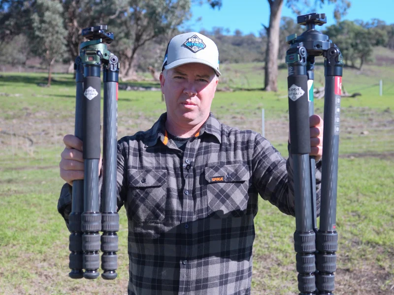 eoto image Carbon Fibre Hunting Tripod - Compact EDGE of the OUTBACK (2026) - Image 15